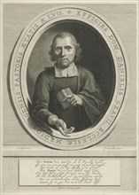 Portrait of Daniel Gravius, Johannes Willemsz. Munnickhuysen, Joannes Martens, 1664 - 1721
