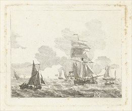 Sailing on troubled water, Gerrit Groenewegen, 1786