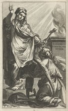 The church preaches, Hendrik Bary, Jan Rieuwertsz. I, 1665