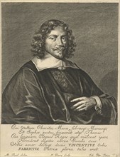 Portrait of Vincent Fabricius, Hendrik Bary, Johann Petrus Titius, 1657 - 1707