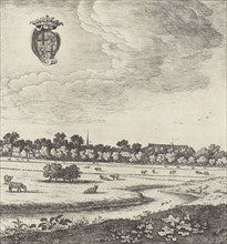 View Utrecht (plate I), Herman Saftleven, 1648
