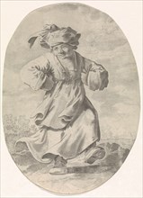 Dancing farmer, Nicolaes van Lijnhoven, Andries Both, 1622 - before 1702