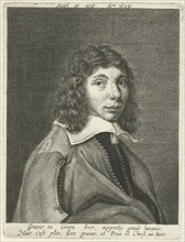 Self-portrait at the age of 19, Hendrik Bary, after 1659 - 1707