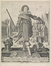 Portrait of Frederik Hendrik, Prince of Orange, Willem Outgertsz. Akersloot, Claes Jansz. Visscher