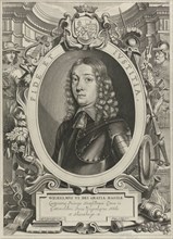 Portrait of William VI, Landgrave of Hesse-Kassel, in an allegorical frame, Mercury and attributes