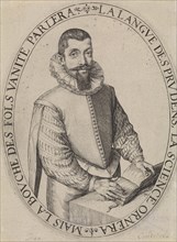 Portrait of Jean Coutereels, Jan Saenredam, 1589 - 1607