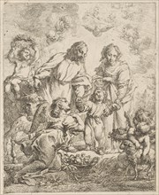 Holy Family, Cornelis Schut (I), 1618 - 1655