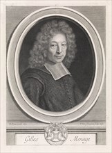 Portrait of Gilles Ménage, Pieter van Schuppen, 1698