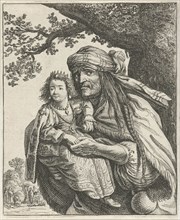 Witch Majombe with Konstance, Pieter Nolpe, Simon de Vlieger, 1643