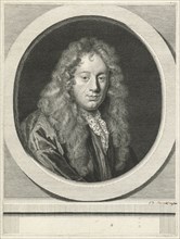 Portrait of Hermanus Neuspitzer, Johannes Willemsz. Munnickhuysen, 1677 - 1721