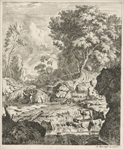 Pan and Syrinx, Albert Meyeringh, 1695 - 1714