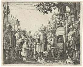Alexander the Great and Diogenes, Hans Janssen, Claes Jansz. Visscher (II), 1615 - 1651