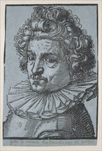Portrait of Gillis van Breen, Hendrick Goltzius, 1586 - 1590