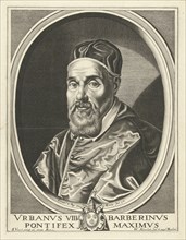 Portrait of Pope Urban VIII, Willem Outgertsz. Akersloot, 1623 - 1625
