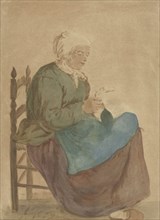 Old Woman Reading, Jurriaan Cootwijck, GabriÃ«l Metsu, 1760