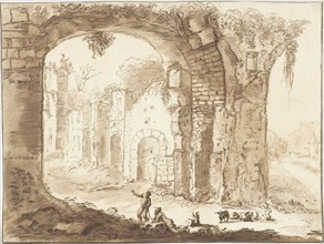 Landscape with ruins, Jurriaan Cootwijck, 1724 - 1798