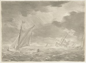 Seascape, Jurriaan Cootwijck, 1761-1798