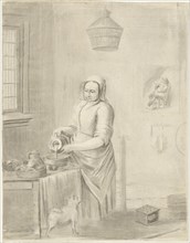 The Milkmaid, Jurriaan Cootwijck, Johannes Vermeer, 1724 - 1798