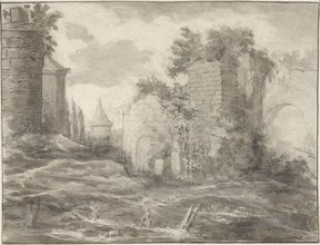 Landscape with ruins, Jurriaan Cootwijck, 1724 - 1798