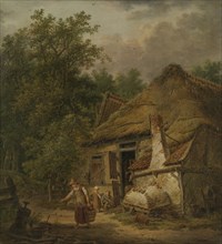Landscape near Helvoirt, The Netherlands, Pieter Pietersz. Barbiers, 1814 - 1816