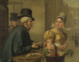 Poultry Vendor (Poulterer), Ignace Brice, 1827