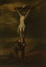 Saint Francis at the Foot of the Cross, manner of Anthony van Dyck, 1606 - 1691