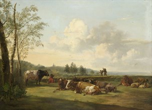 Landscape with Cattle, Pieter Gerardus van Os, 1816