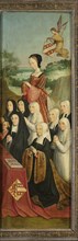 Memorial Panel with Nine Female Portraits, probably Kathrijn Willemdsdr van der Graft and Family,