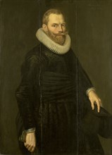 Portrait of Dirck Hasselaer, Cornelis van der Voort, 1614