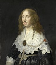 Portrait of Aegje Hasselaer, Wife of Henrick Hooft, Michiel Jansz van Mierevelt, 1640