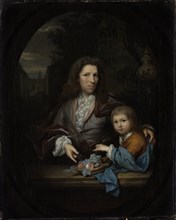 Jan van de Poll and his Son Harmen Hendrick, Arnold Boonen, 1700 - 1729