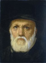 Portrait of Dirck Volkertsz Coornhert, Poet, Philosopher and Engraver, copy after Cornelis