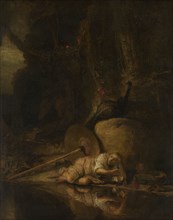 Hera Hides during the Battle between the Gods and the Giants, copy after Carel Fabritius, after c.