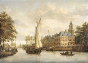 Nijenrode Castle on the Vecht near Breukelen, The Netherlands, Jacobus Storck, 1660 - 1686