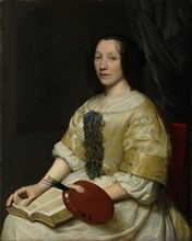 Maria van Oosterwijck (1630-93). Flower painter, Wallerant Vaillant, 1671