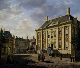 Mauritshuis in The Hague, The Netherlands, Bartholomeus Johannes van Hove, 1825