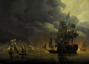 Bombardment of Algiers by the Anglo-Dutch Fleet under Lord Exmouth and Vice-Admiral Jonkheer