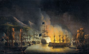 Bombardment of Algiers, in Support of the Ultimatum to Release White Slaves, 26-27 August 1816,