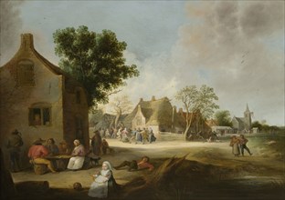 Peasant Kermis (Kermesse in a Village), Pieter de Bloot, 1639