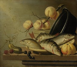 Still Life with Fish and Fruit, Harmen Steenwijck, 1652