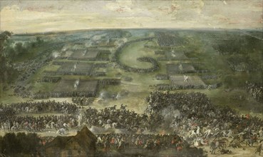 A battle, Peter Snayers, 1615 - 1650