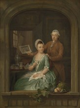 Portrait of Robert Muys and his Wife Maria Nozeman, Nicolaes Muys, 1778