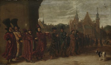 Envoys of the Czar of Muscovy Going to the Assembly of the States General, 4 November 1631,