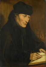 Portrait of Desiderius Erasmus, copy after Quinten Massijs (I), after c. 1535