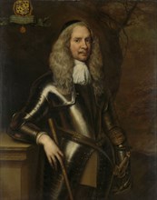 Portrait of Cornelis van Aerssen, Lord of Sommelsdijk, Colonel in the Cavalry, Adriaen Hanneman,