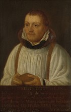 Portrait of Huybert Duyfhuys, Minister of St Jacobskerk in Utrecht, The Netherlands, Hendrick