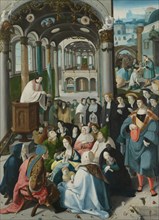 The Calling of Saint Anthony, Aertgen Claesz van Leyden, c. 1530