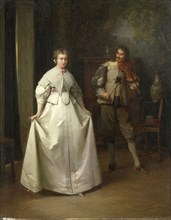The Dance, Aimé Gabriel Adolphe Bourgoin, 1870
