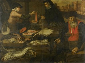 Fishmongers, Jacob van Nieulandt, 1617
