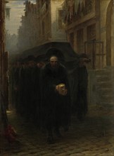 Jewish funeral, Hein Burgers, 1860 - 1899